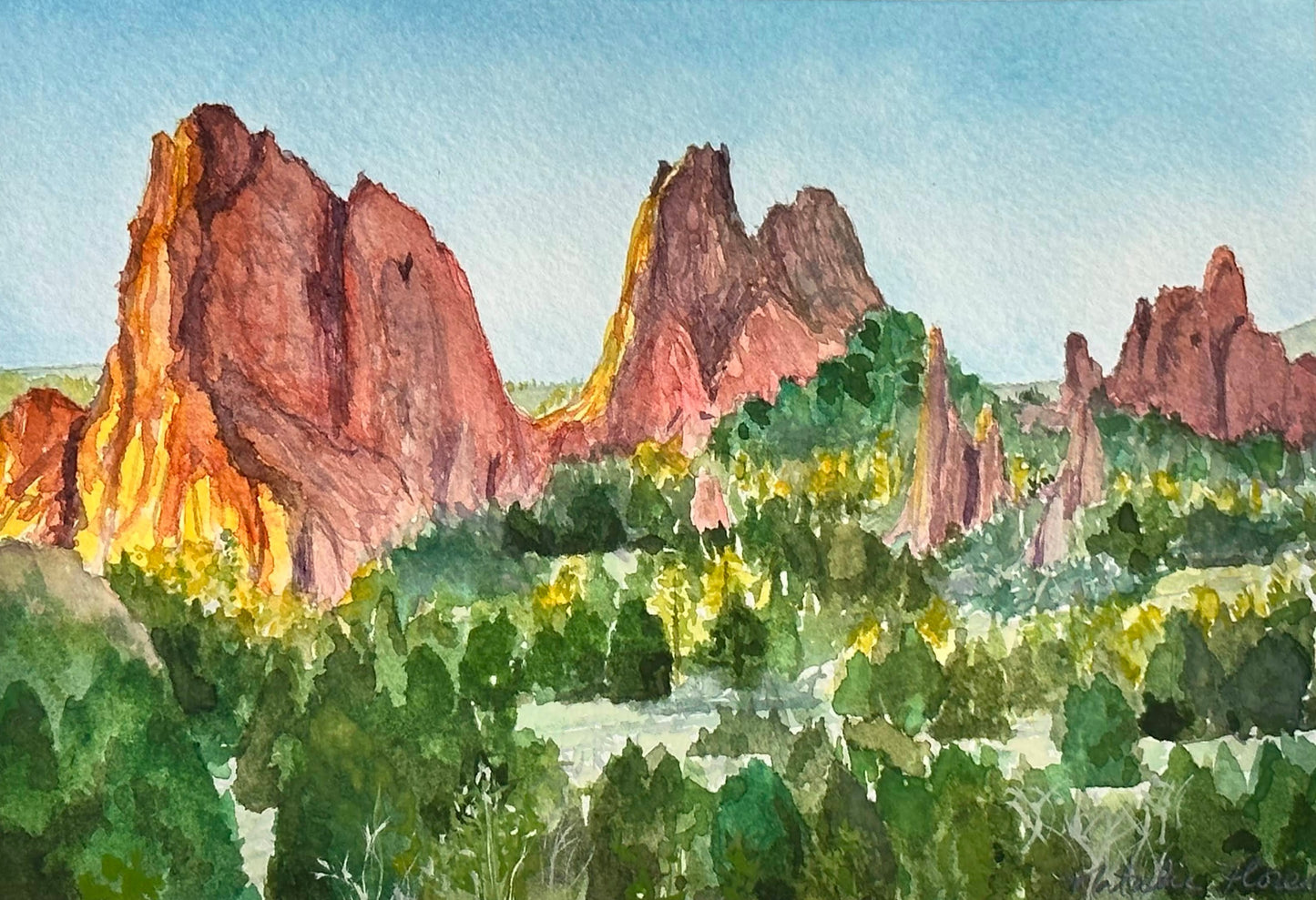 Garden of the Gods Notecard