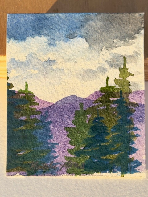Purple Mountain mini