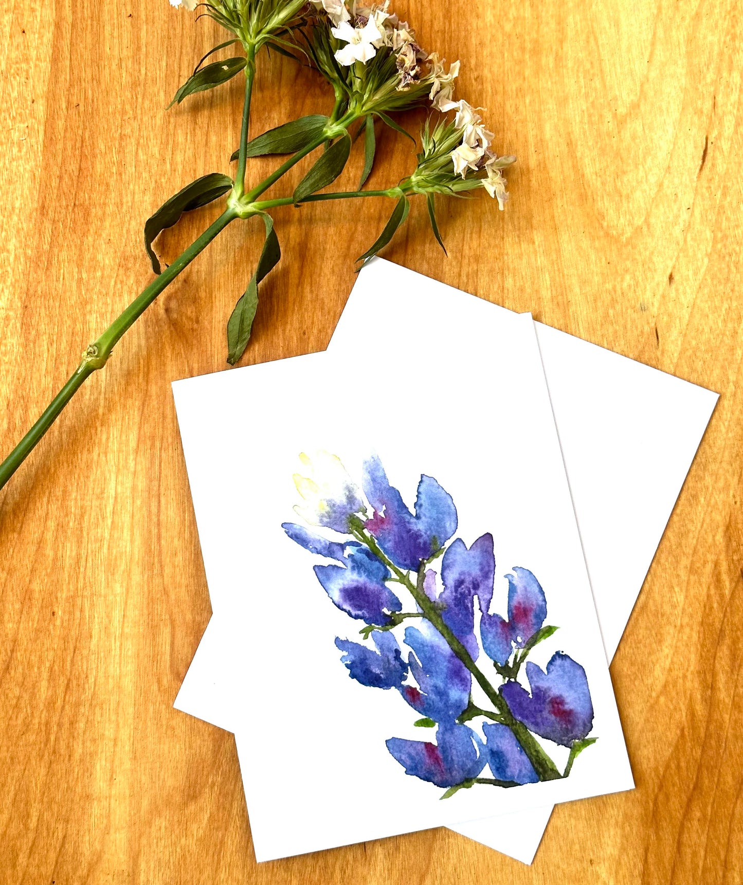 Bluebonnet Wildflower Notecard