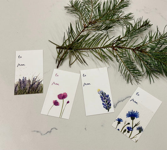 Wildflower Gift Tags